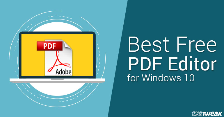 Pdf editor free download for pc